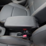 Κονσόλα Χειροφρένου Τεμπέλης Με Βάση Armster 3 Vegan Leather Για Ford Transit Connect 02+ Μαύρο Χρώμα Σετ 2Τεμάχια