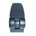 Κονσόλα Χειροφρένου Τεμπέλης Με Βάση Armster 3 Fabric Για Ford Focus C-Max 03-07 Μαύρο Χρώμα Σετ 2Τεμάχια