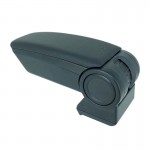 Κονσόλα Χειροφρένου Τεμπέλης Με Βάση Armster 3 Vegan Leather Για Ford Focus C-Max 03-07 Μαύρο Χρώμα Σετ 2Τεμάχια