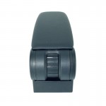 Κονσόλα Χειροφρένου Τεμπέλης Με Βάση Armster 3 Vegan Leather Για Ford Focus C-Max 03-07 Μαύρο Χρώμα Σετ 2Τεμάχια