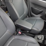 Κονσόλα Χειροφρένου Τεμπέλης Με Βάση Armster 3 Vegan Leather Για Ford Focus C-Max 03-07 Μαύρο Χρώμα Σετ 2Τεμάχια