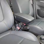 Κονσόλα Χειροφρένου Τεμπέλης Με Βάση Armster 3 Vegan Leather Για Ford Focus C-Max 03-07 Μαύρο Χρώμα Σετ 2Τεμάχια