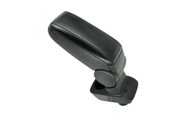 Κονσόλα Χειροφρένου Τεμπέλης"Oem" Design Για Ford Fiesta 2009-2017 Δερματίνη Μαύρο Χρώμα