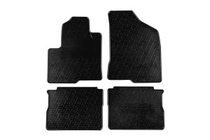 Πατάκια Αυτοκινήτου Gledring 0194 Hyundai Santa Fe 2005-2012 Μαύρο 4 Τεμάχια