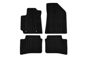 Πατάκια Αυτοκινήτου Gledring 0417 Hyundai I10 Hatchback 2020- Χειροκίνητο Μαύρο 4 Τεμαχίων