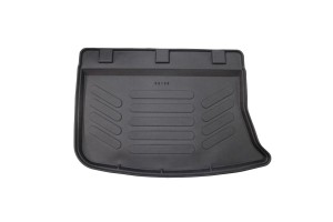 Πατάκι Πορτ-Παγκάζ 3D Σκαφάκι Από Λάστιχο Tpe Για Hyundai i30 2008-2011 Μαύρο Rizline