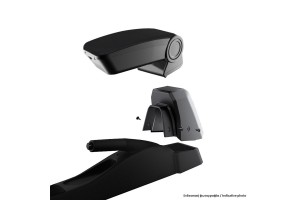 Κονσόλα Χειροφρένου Τεμπέλης Με Βάση Armster 3 Fabric Hyundai I30 07-11 Μαύρο Χρώμα Σετ 2 Τεμάχια