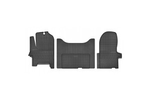 Πατάκια Αυτοκινήτου Iveco Daily 1996-2010Μαύρο 3 Τεμάχια Frogum