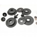 Πατάκια Σκαφάκια 3D Από Λάστιχο Rezaw Plast Για Jeep Cherokee Κj 2001-2007 4 Τεμάχια Μαύρο