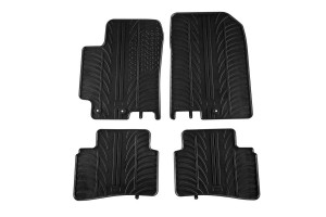 Πατάκια Αυτοκινήτου Gledring 0598 Kia Rio Hatchback 2017-/ Kia Stonic 2017-Μαύρο 4 Τεμάχια