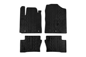 Πατάκια Αυτοκινήτου Gledring 0599 Kia Picanto 2017- Μαύρο 4 Τεμάχια