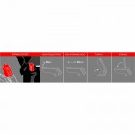 Κονσόλα Χειροφρένου Τεμπέλης Armster 2 Για Kia Rio 2011-2017 Μαύρο Χρώμα