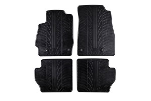 Πατάκια Αυτοκινήτου Gledring 0210 Mazda 2 2007-2014 Μαύρο 4 Τεμάχια