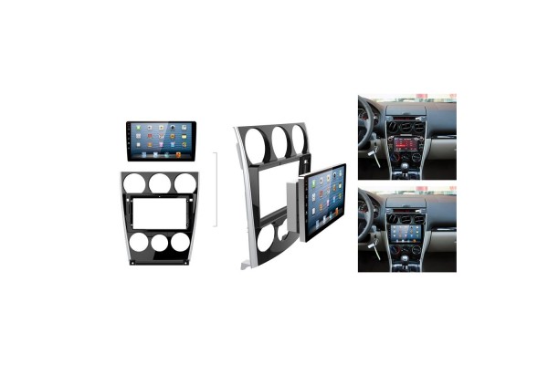 Oem Multimedia Station Οθόνη 2 Din Bizzar Bizzar S300L Mazda 6 02-07 Car Pad Android 9.0 U-ΒΖ-L5311
