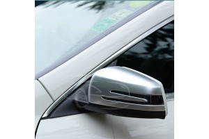 Καπάκια Καθρεφτών Για Mercedes-Benz W212 W221 W204 X204 W207 W246 W176 X156 C117 Brushed Aluminium 2 Τεμάχια