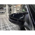 Καπάκια Καθρεφτών Για Mercedes-Benz C-Class W205 , E-Class W213 , S-Class W222 , Glc X253 M4 Look Γυαλιστερό Μαύρο 2 Τεμάχια