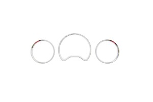 Δαχτυλίδια Καντράν Για Mercedes-Benz E-Class W210 96-00 Χρώμιο