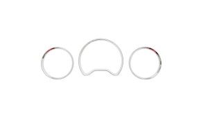 Δαχτυλίδια Καντράν Για Mercedes-Benz C-Class W202 96-00 Χρώμιο