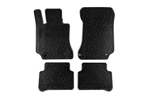 Πατάκια Αυτοκινήτου Gledring 0322 Mercedes E-Class W212 2009-2013 Μαύρο 4 Τεμάχια
