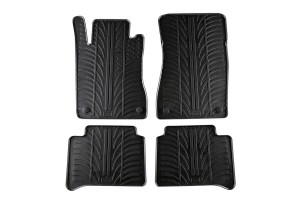Πατάκια Αυτοκινήτου Gledring 0324 Mercedes Ε-Class W211 2002-2009 / Cls W219Μαύρο 4 Τεμάχια