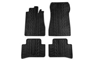 Πατάκια Αυτοκινήτου Gledring 0507 C-Class W202 1993-2000 Limousine / Caravan Χειροκίνητο Μαύρο 4 Τεμάχια