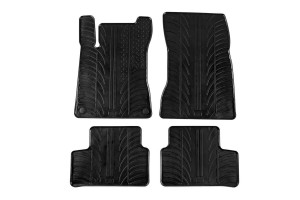 Πατάκια Αυτοκινήτου Gledring 0508 Mercedes A-Class W177 Hatchback 2018+ / B-Class W247Μαύρο 4 Τεμάχια