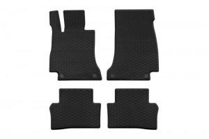 Λαστιχένια Πατάκια Geyer & Hosaja Για Mercedes Cls C257 2018-2023 / E Class W213 Sedan Wagon 2016-2023 4 Piece Black 913/4C