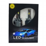 Λάμπες Led Vw / Mercedes 9-36volt 75watt 15000lm 6000k 2 Τεμάχια