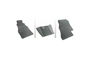 Πατάκια Αυτοκινήτου Frogum D0074 Από Λάστιχο Για Sprinter 96-06 / Vw Lt 00-06 3 Τεμάχια Μαύρα