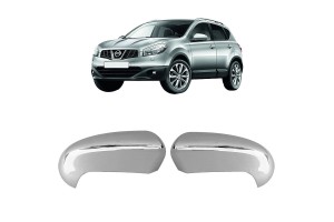 Καπάκια Καθρεφτών Για Nissan Qashqai 2008-2013 Χρωμίου 2 Τεμάχια