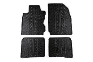 Πατάκια Αυτοκινήτου Gledring 0291 Nissan Note 2006-2012 Μαύρο 4 Τεμάχια