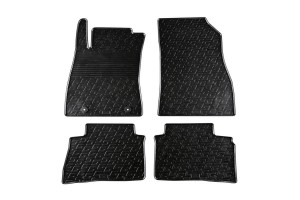 Πατάκια Αυτοκινήτου Gledring 0293 Nissan Juke 2010-2019Μαύρο 4 Τεμάχια