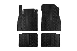 Πατάκια Αυτοκινήτου Gledring 0299 Nissan Micra 2017- K14 Hatchback Μαύρο 4 Τεμάχια