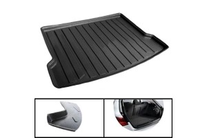 Πατάκι Πορτ-Παγκάζ 3D Σκαφάκι Από Λάστιχο Tpe Για Nissan Xtrail (T31) 2007-2013 Μαύρο Rizline