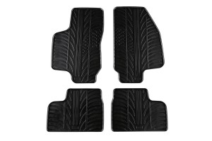 Πατάκια Αυτοκινήτου Gledring 0083 Opel Astra G 1998-2004 Μαύρο 4 Τεμάχια