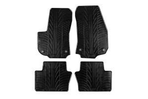 Πατάκια Αυτοκινήτου Gledring 0084 Opel Zafira B 2005-2014 Μαύρο 4 Τεμάχια