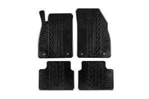 Πατάκια Αυτοκινήτου Gledring 0085 Opel Insignia 2008-2017 Μαύρο 4 Τεμάχια