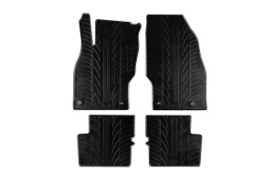 Πατάκια Αυτοκινήτου Gledring 0092 Opel Corsa E 2014-2019 5 Πόρτες Μαύρο 4 Τεμάχια