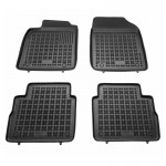 Car Mats 3D From Rubber Tpe For Opel Vectra C 2002-2008 Rezaw Plast 4 Τεμάχια Μαύρα