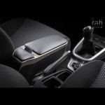 Κονσόλα Χειροφρένου Τεμπέλης Με Βάση Armster 2 Για Opel Agila B 08-14 / Suzuki Splash 08-12 Ασημί Χρώμα Σετ 2Τεμάχια