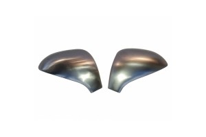 Καπάκια Καθρεφτών Για Peugeot 207 06-14 Brushed Aluminium 2 Τεμάχια
