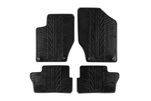 Πατάκια Αυτοκινήτου Gledring 0150 Peugeot 308 2007-2013 / 307 2001-2008 / Break 2008-2014 Μαύρο 4 Τεμάχια