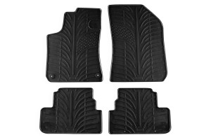 Πατάκια Αυτοκινήτου Gledring 0160 Peugeot 308 2013- Μαύρο 4 Τεμάχια