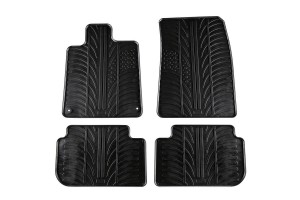 Πατάκια Αυτοκινήτου Gledring 0152 Peugeot 407 2004-2011 Μαύρο 4 Τεμάχια