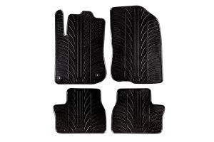 Πατάκια Αυτοκινήτου Gledring 0159 Peugeot 2008 2013-2019 / Crossover 2013-2019 Μαύρο 4 Τεμάχια