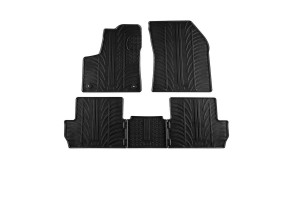 Πατάκια Αυτοκινήτου Gledring 0163 Peugeot 3008 2016- Χειροκίνητο Μαύρο 4 Τεμάχια