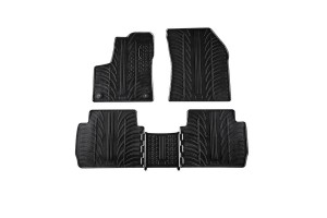 Πατάκια Αυτοκινήτου Gledring 0164 Peugeot 5008 2017-Μαύρο 4 Τεμάχια