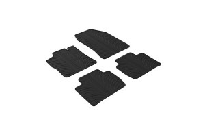 Πατάκια Αυτοκινήτου Gledring 0169 Peugeot 408X Phev Crossover 2022- Αυτόματο Μαύρο 4 Τεμάχια