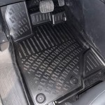 Πατάκια Σκαφάκια 3D Από Λάστιχο Tpe Για Peugeot 3008 24+ Hybrid Rizline 4 Τεμάχια Μαύρα