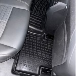 Πατάκια Σκαφάκια 3D Από Λάστιχο Tpe Για Peugeot 3008 24+ Hybrid Rizline 4 Τεμάχια Μαύρα